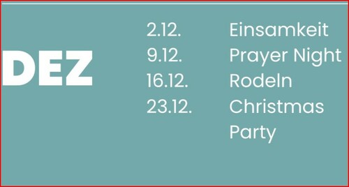 Programm Teens 12 23