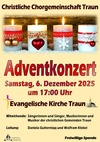 Advent Chorkonzert 2025 - red